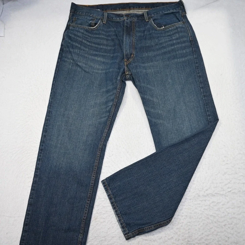 Levi's 559 Relaxed Fit Straight Leg Denim‎ Blue Jeans Mens Size 40 x 32